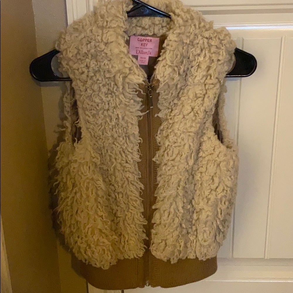 fur vest